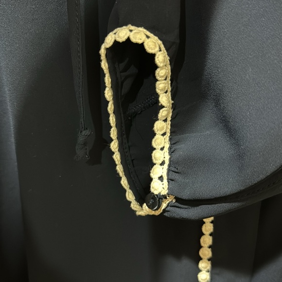 Zara semi sheer boho blouse - Picture 3 of 6